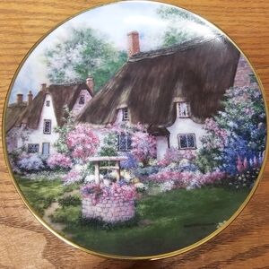 Franklin Mint 'Wishing Well' Ltd. Edt. Plate